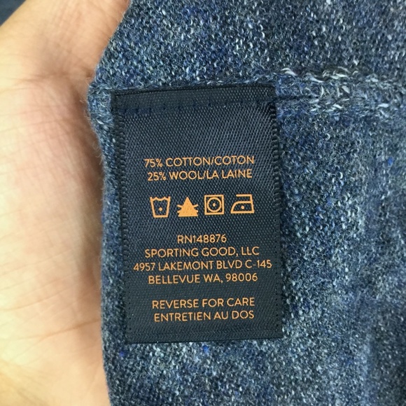 Goodman Cotton / Wool Blend Crewneck Sweater - Picture 5 of 5